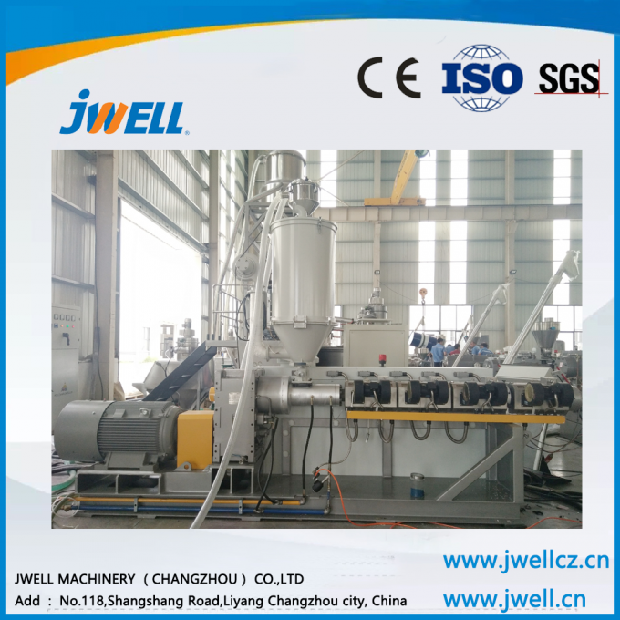 สายการอัดรีดท่อแข็งผนัง Jwell HDPE