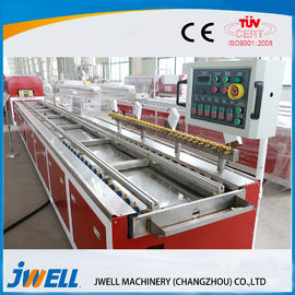 3 Phases 380V Conical WPC Extrusion Line Three Roller Calendering Equipment