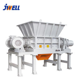 Double Shaft Plastic Crusher Machine 15-37kw Power PLC Automatic Grade