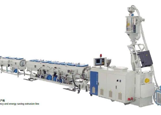 900kg / H Polyolefin HDPE Pipe Extrusion Line Machine สำหรับน้ำประปา